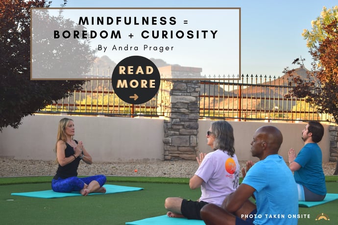 Mindfulness = Boredom + Curiosity