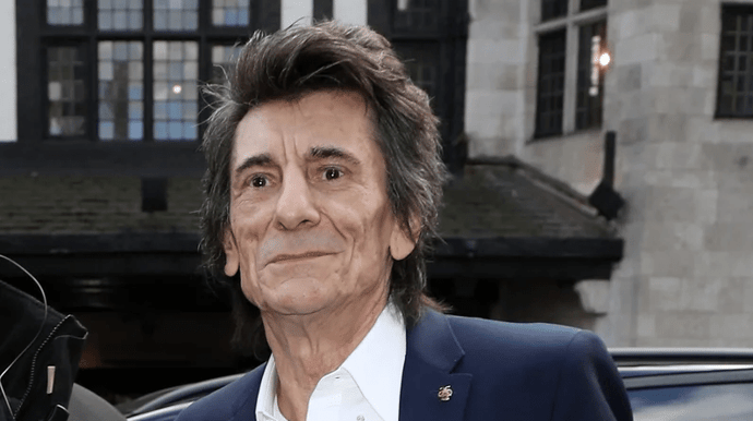Ronnie Wood of the Rolling Stones
